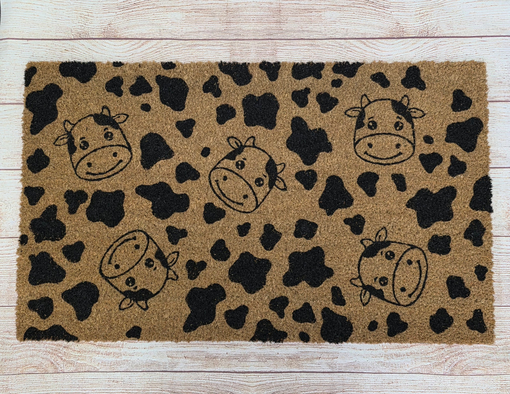 Happy Cow Doormat